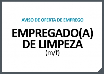 Empregado(a) de Limpeza (m/f)